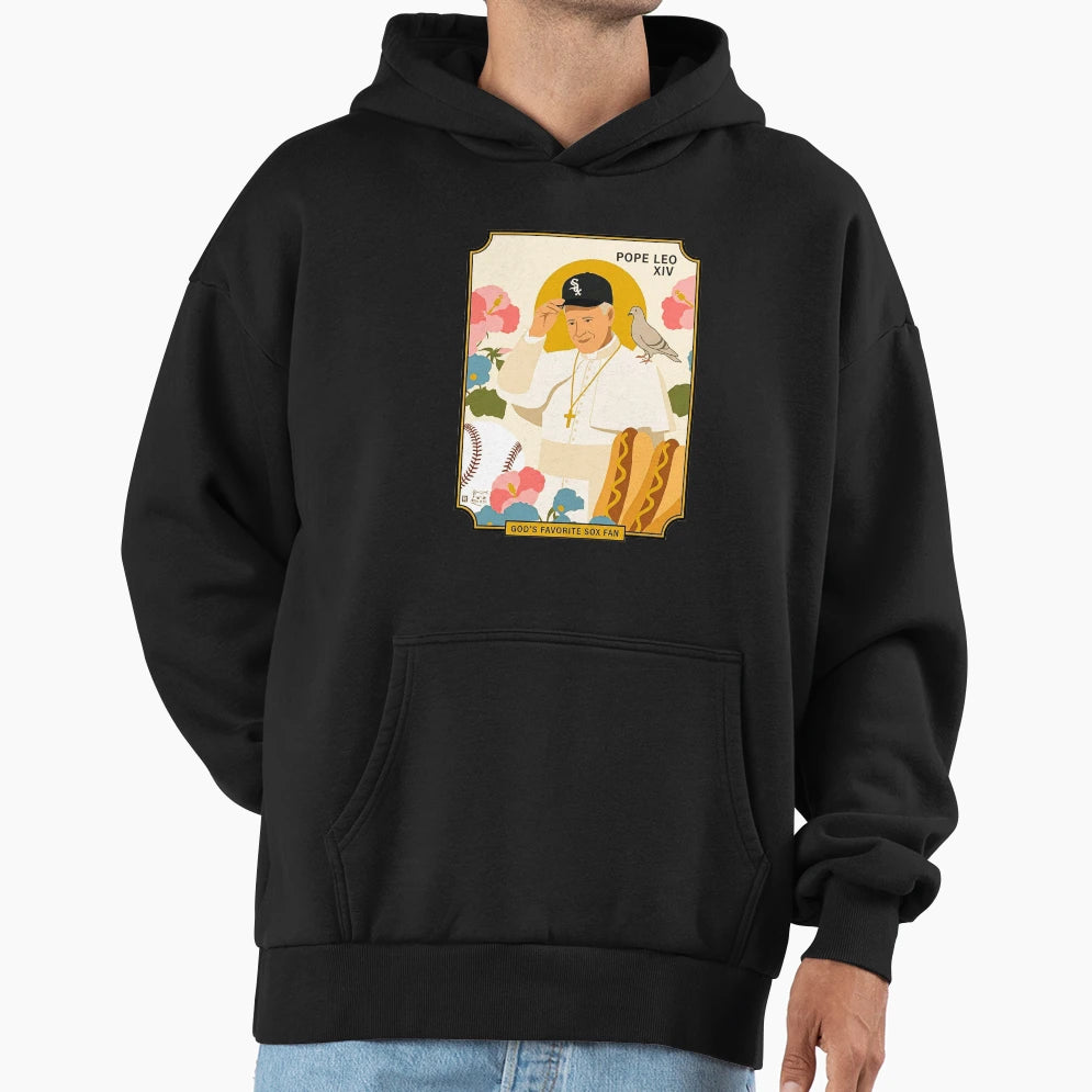 Pope Leo Hoodie - Novelty Apparel Men Women - T-Shirt, Sweatshirt, Hoodie