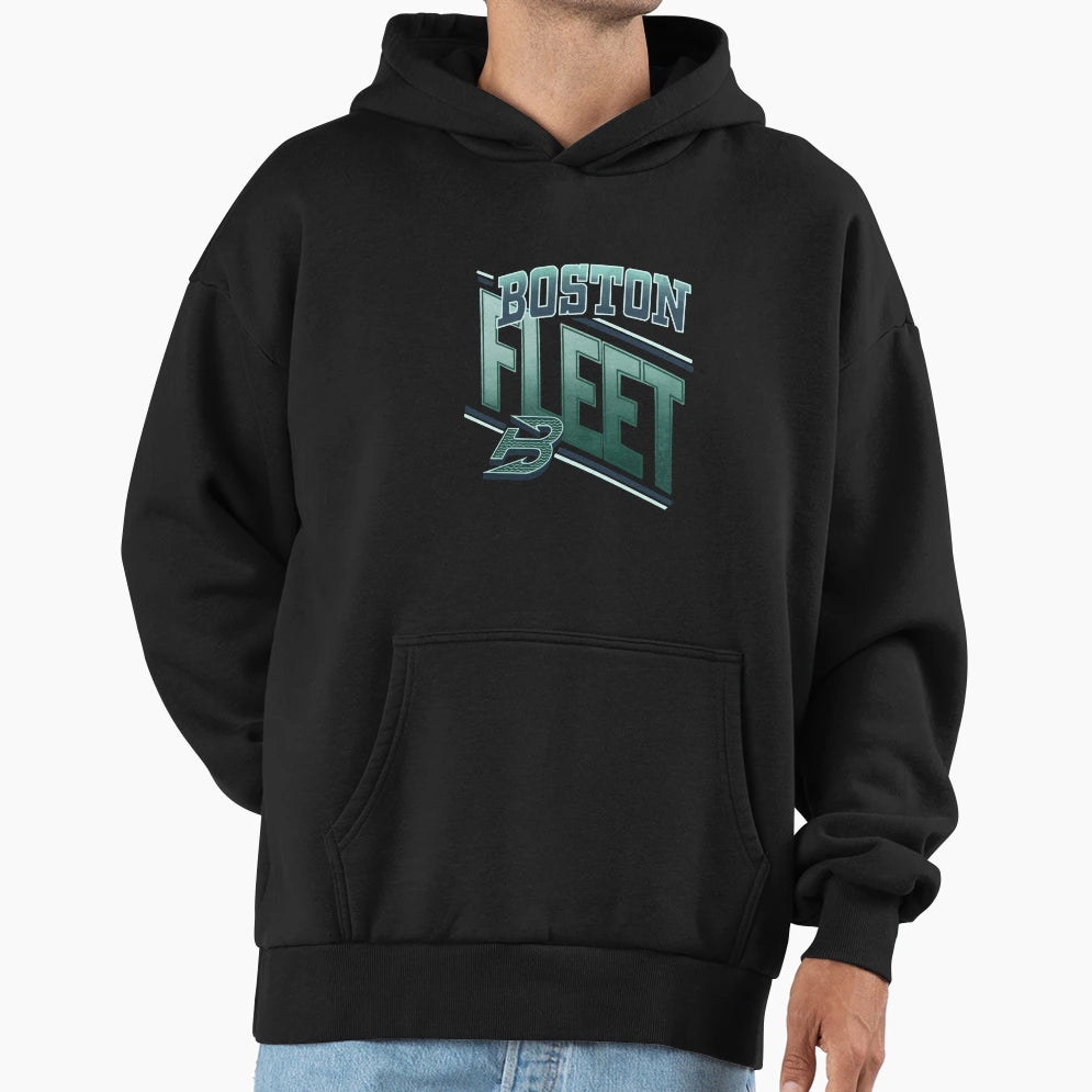 Aesthetic Pwhl Boston Fleet Logo Hoodie - Fun Novelty Design Men Women - T-Shirt, Sweatshirt, Hoodie