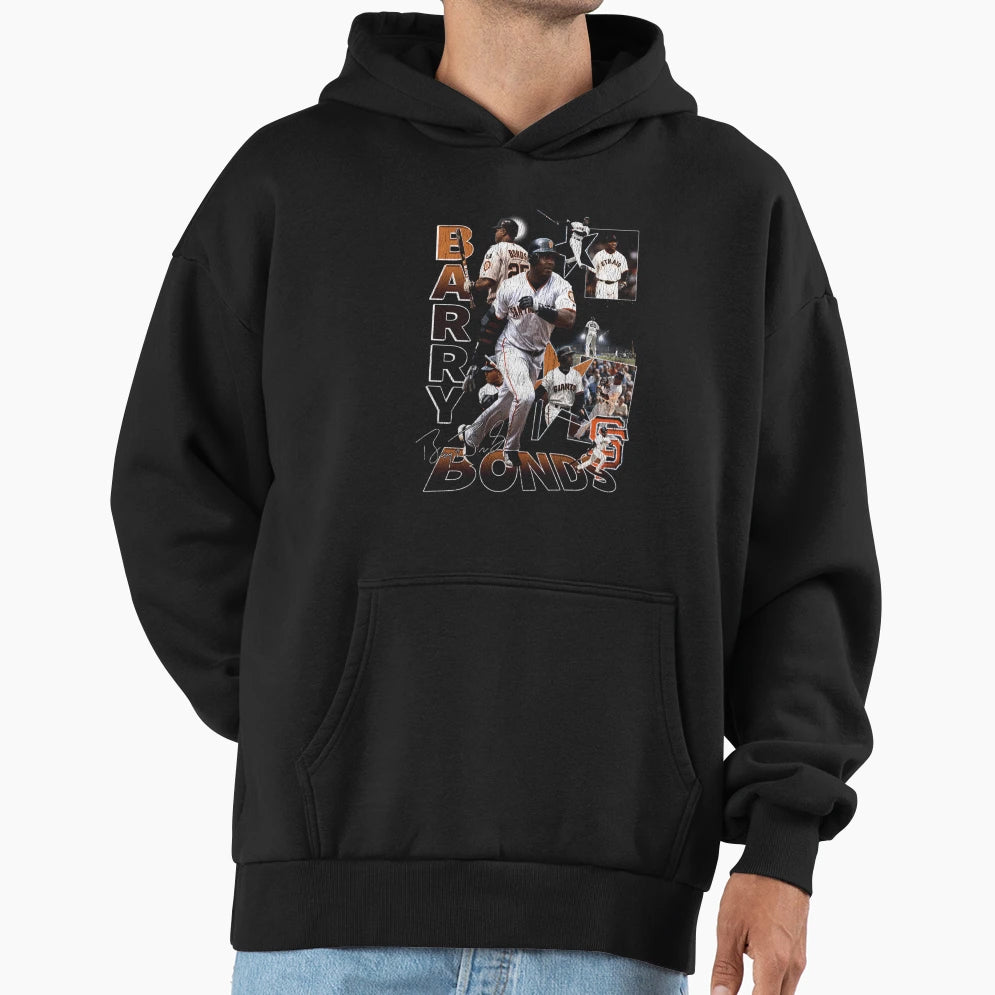 Barry Bonds Hoodie - Aesthetic Graphic for Adults - T-Shirt, Sweatshirt, Hoodie