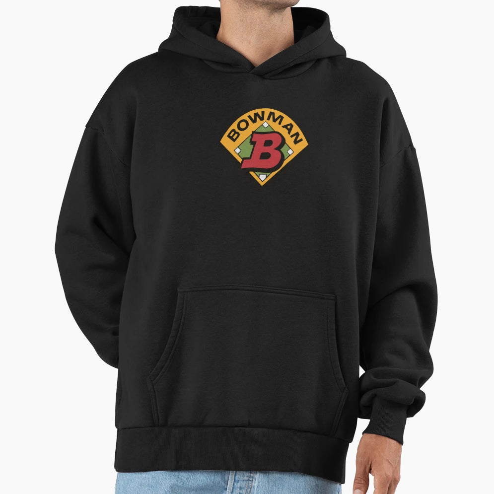 Baseball Diamond Sports Card Logo Hoodie - Custom Art Print for Adults - T-Shirt, Sweatshirt, Hoodie