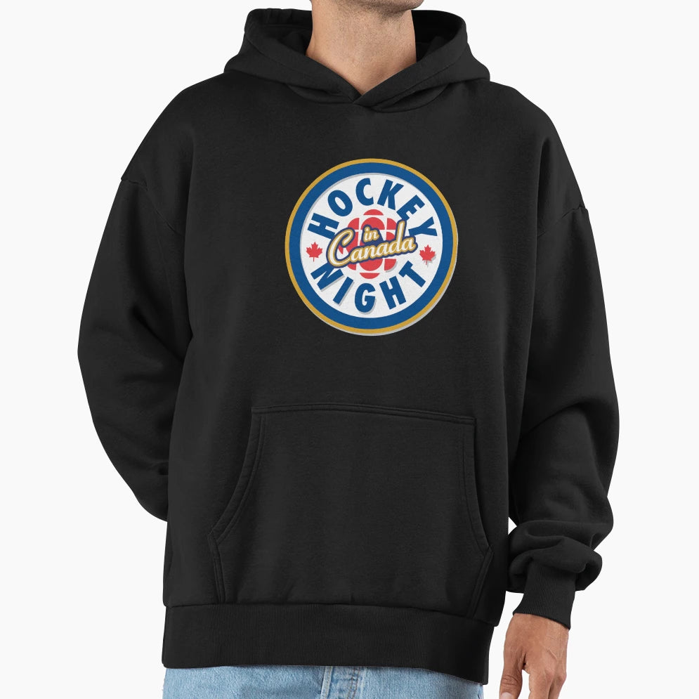 Awesome Hockey Night Canada Hoodie - Graphic Print Unisex - T-Shirt, Sweatshirt, Hoodie