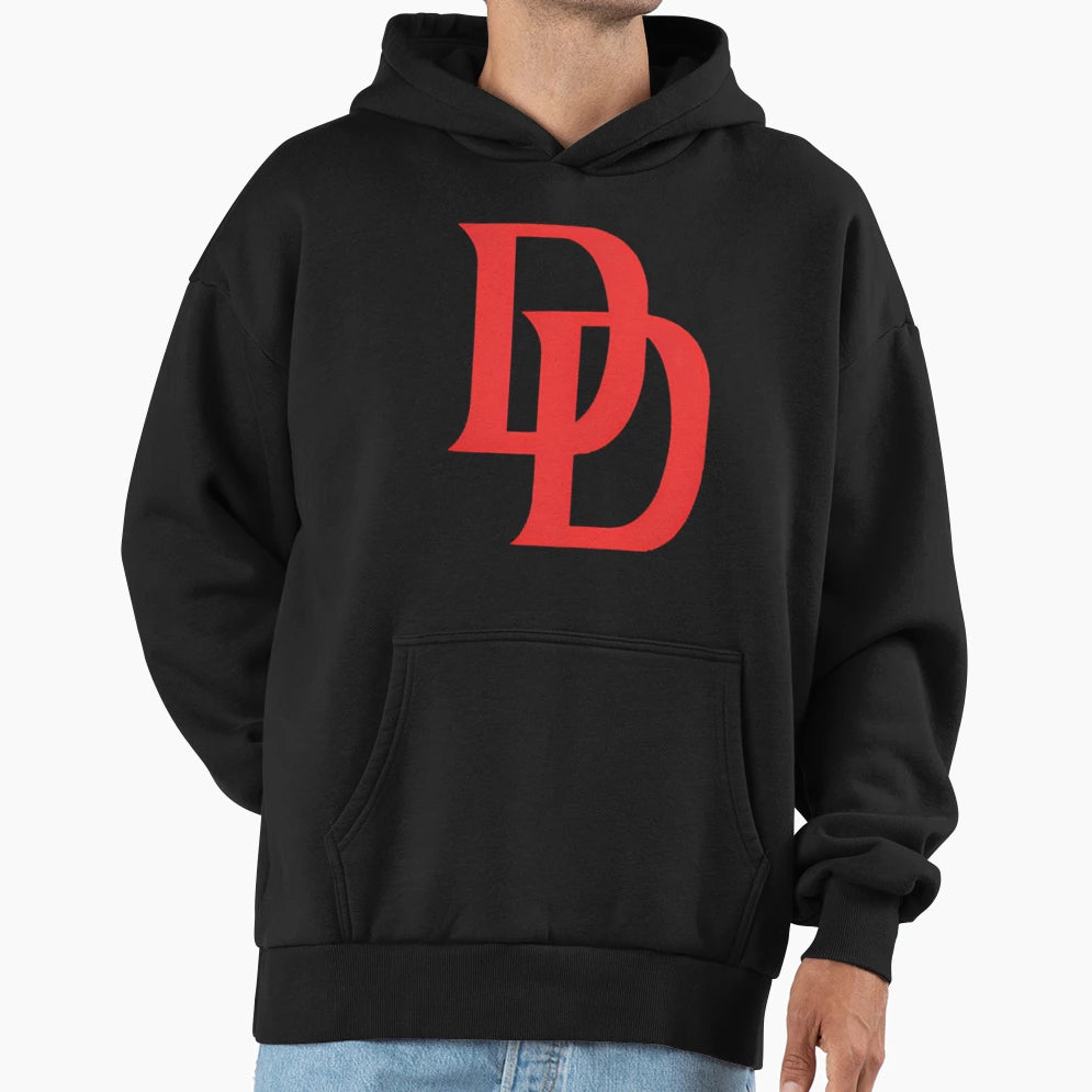 Daredevil Logo Hoodie - Casual Everyday Wear for Adults - T-Shirt, Sweatshirt, Hoodie