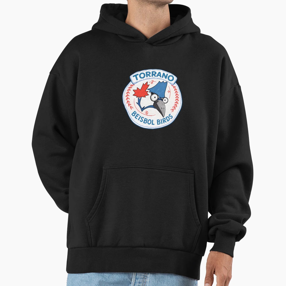 Toronto Torrano Beisbol Birds Logo Hoodie - Casual Everyday Wear for Adults - T-Shirt, Sweatshirt, Hoodie