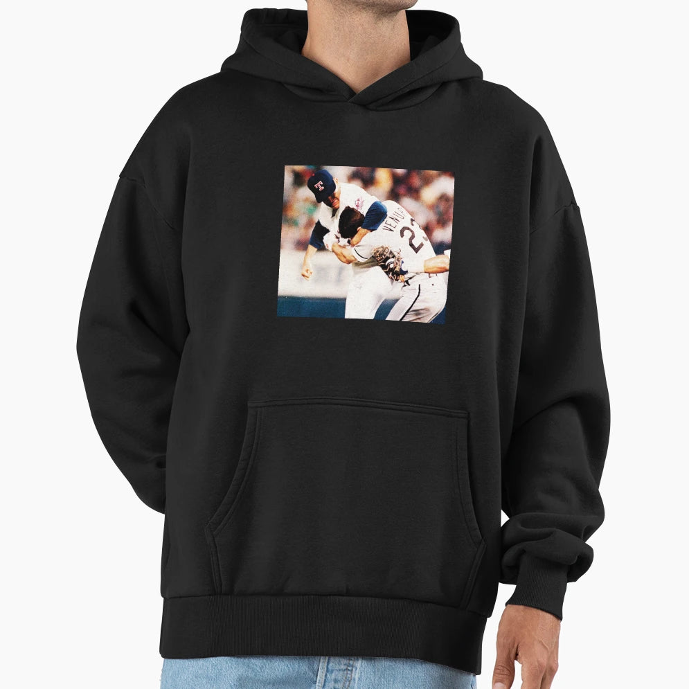 Nolan Ryan Fight Hoodie - Minimalist Print for Adults - T-Shirt, Sweatshirt, Hoodie
