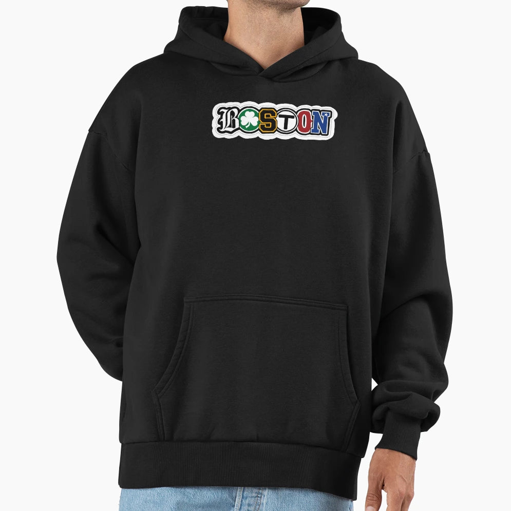 Boston Hoodie - Unique Graphic Men Women - T-Shirt, Sweatshirt, Hoodie