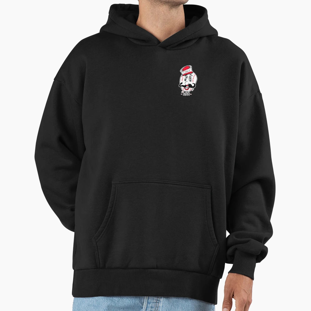 Mr Red Cincy Hoodie - Fun Novelty Design Men Women - T-Shirt, Sweatshirt, Hoodie