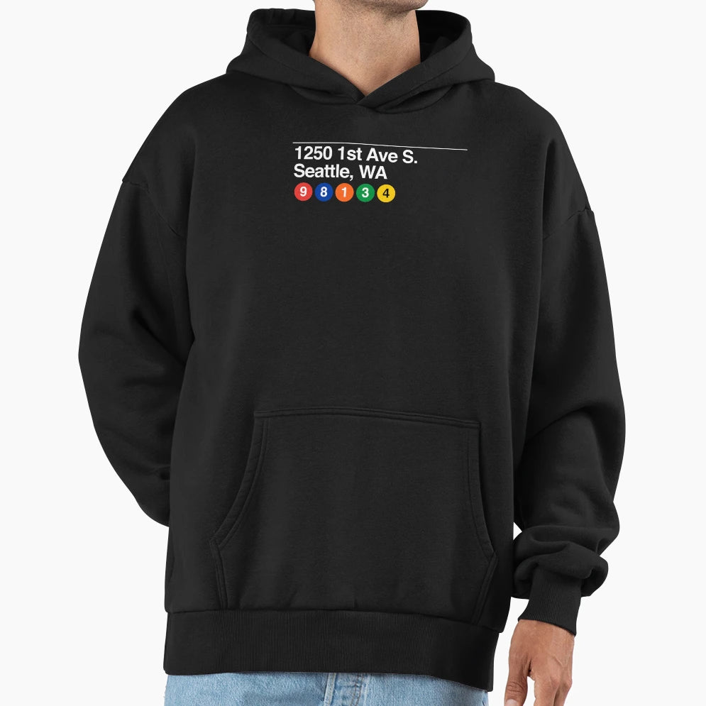 T Mobile Park 1250 1St Ave S Seattle Wa Hoodie - Novelty Apparel Men Women - T-Shirt, Sweatshirt, Hoodie
