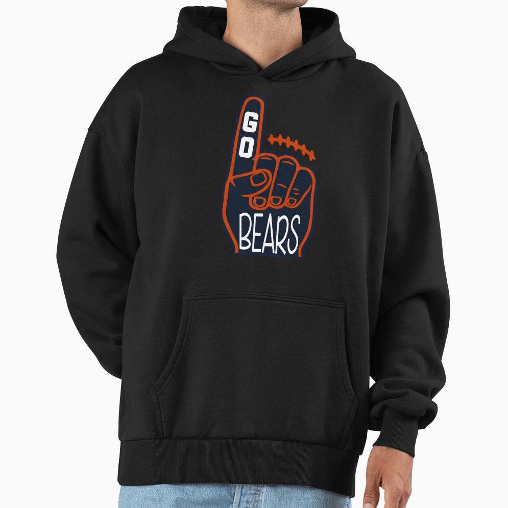Go Bears Hoodie - Streetwear Style Men Women - T-Shirt, Sweatshirt, Hoodie