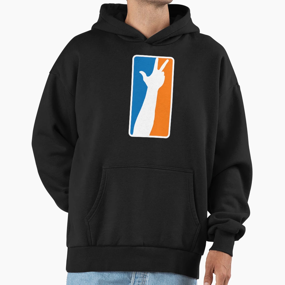 Nba Logo Knicks I Hoodie - Graphic Print for Adults - T-Shirt, Sweatshirt, Hoodie