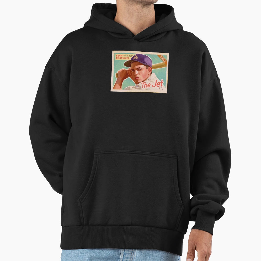 Cartoon Sandlot Benny Jet Hoodie - Streetwear Style for Adults - T-Shirt, Sweatshirt, Hoodie