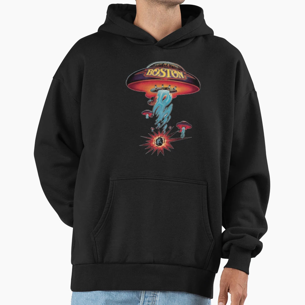 Boston Hoodie - Aesthetic Graphic for Adults - T-Shirt, Sweatshirt, Hoodie