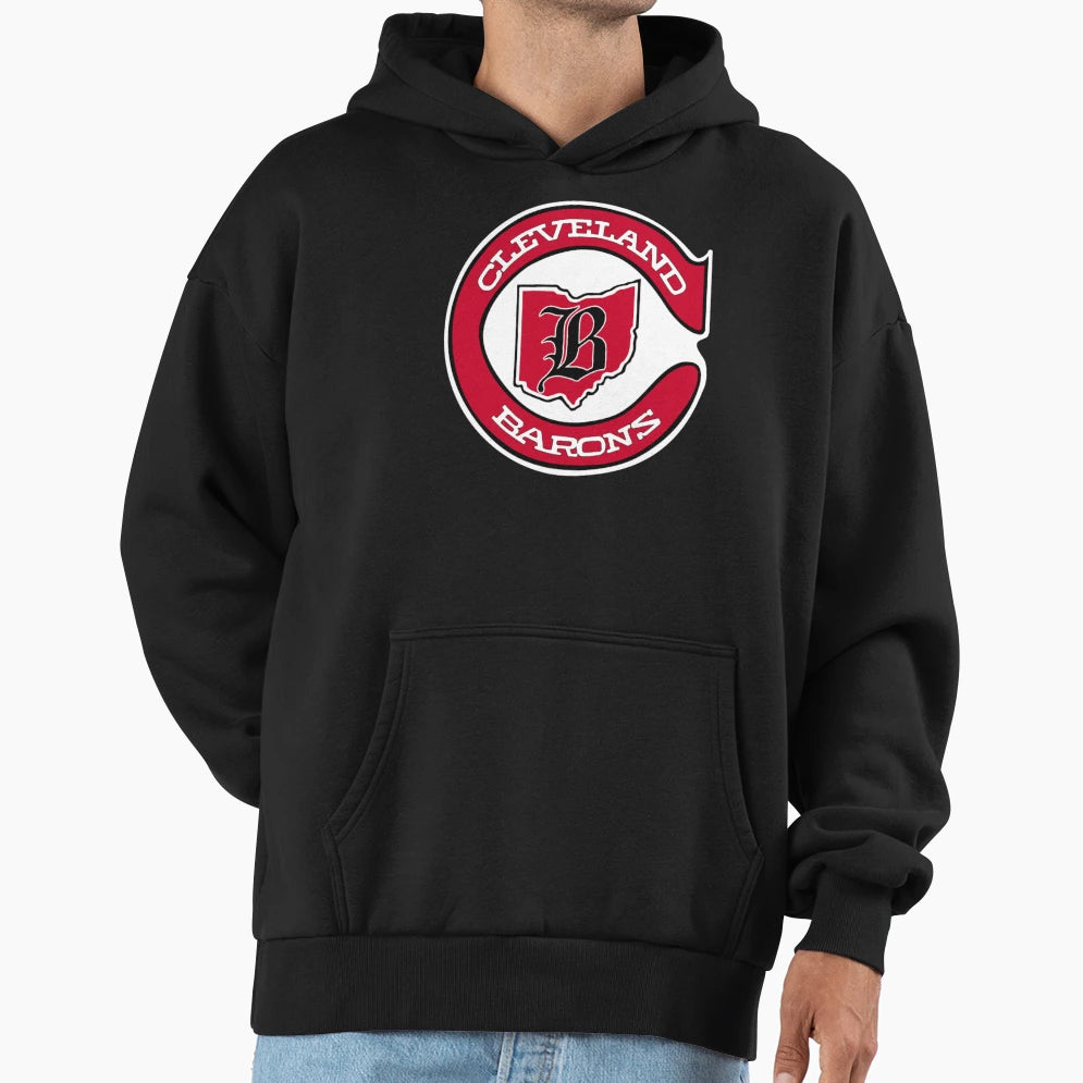 Cleveland Barons Logo Hoodie - Casual Everyday Wear for Adults - T-Shirt, Sweatshirt, Hoodie