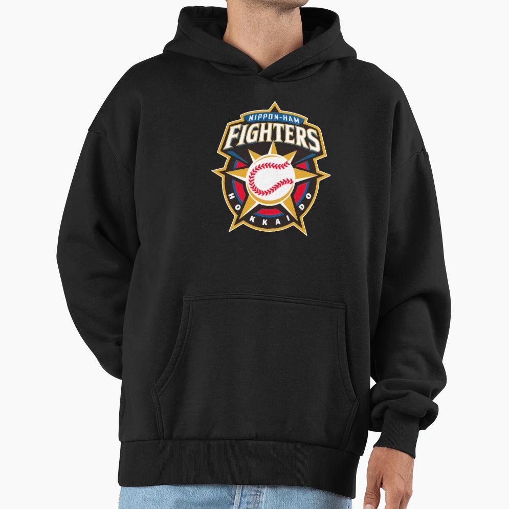 Hokkaido Nippon Ham Fighters Hoodie - Graphic Print for Adults - T-Shirt, Sweatshirt, Hoodie