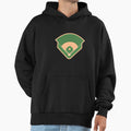 Baseball Field Hoodie - Aesthetic Graphic for Adults - T-Shirt, Sweatshirt, Hoodie