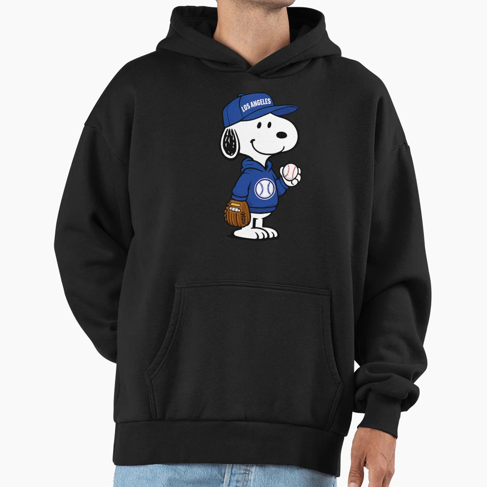 Los Angeles Snoopy Hoodie - Casual Everyday Wear for Adults - T-Shirt, Sweatshirt, Hoodie