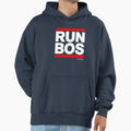 Run Boston Bos Hoodie - Minimalist Print Men Women - T-Shirt, Sweatshirt, Hoodie