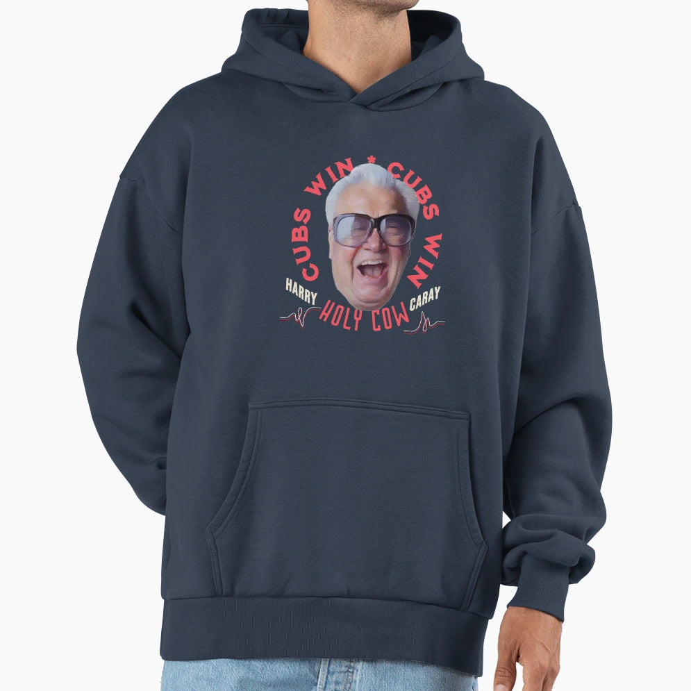Cubs Win Hoodie - Casual Everyday Wear Men Women - T-Shirt, Sweatshirt, Hoodie