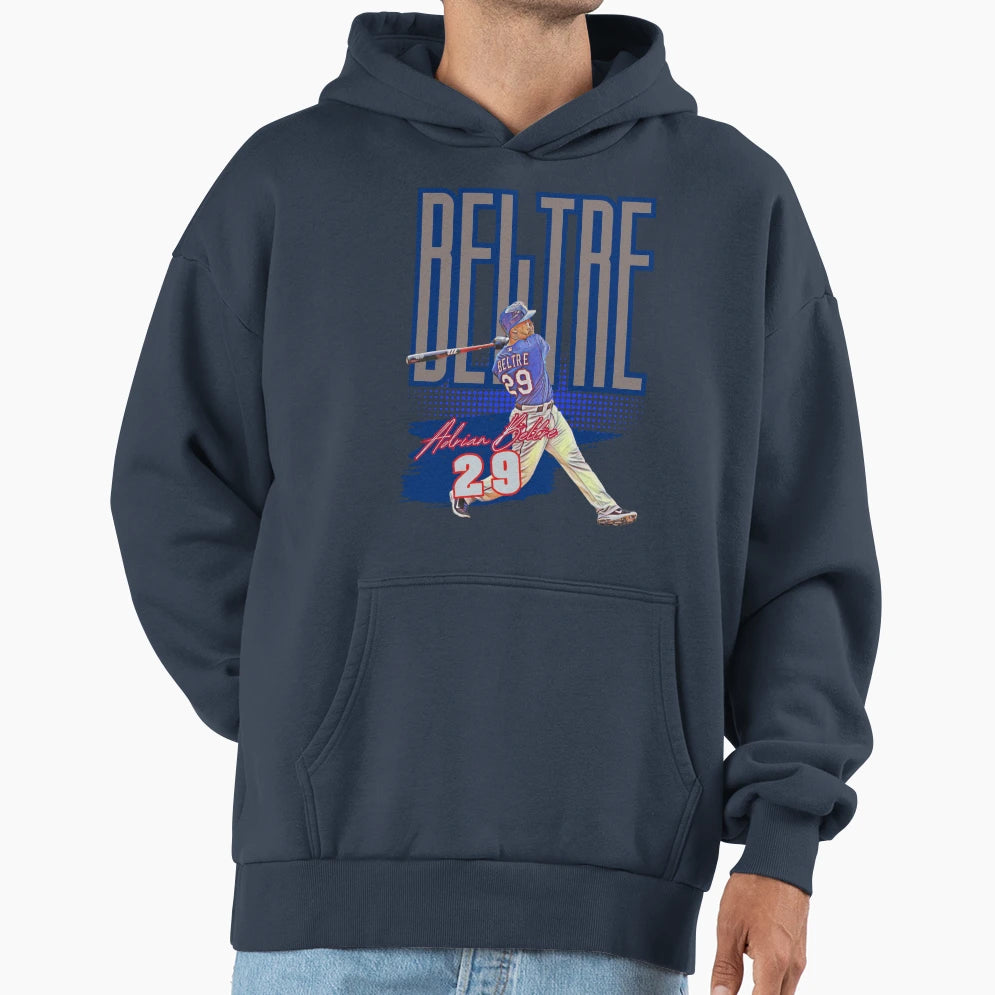 Adrian Beltre Baseball Tribute Hoodie - Fun Novelty Design for Adults - T-Shirt, Sweatshirt, Hoodie