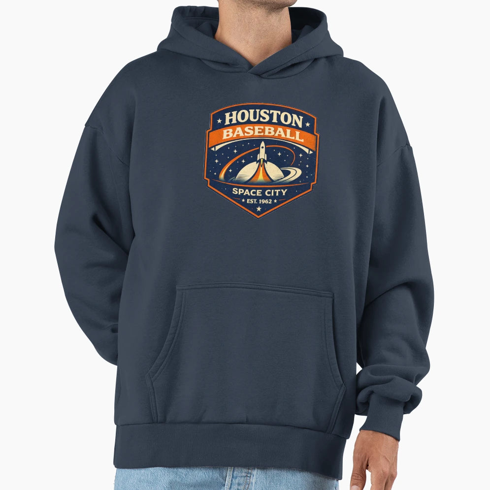 Houston Baseball Space City Est 1962 T-Shirt - Custom Art Print for Adults - T-Shirt, Sweatshirt, Hoodie
