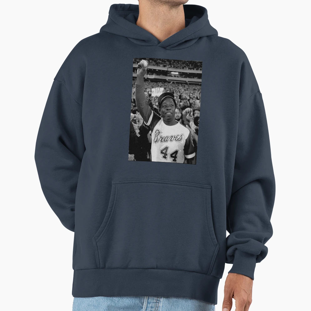 H Aaron Rip Hammerin Hank Xw3 Hoodie - Unique Graphic Men Women - T-Shirt, Sweatshirt, Hoodie