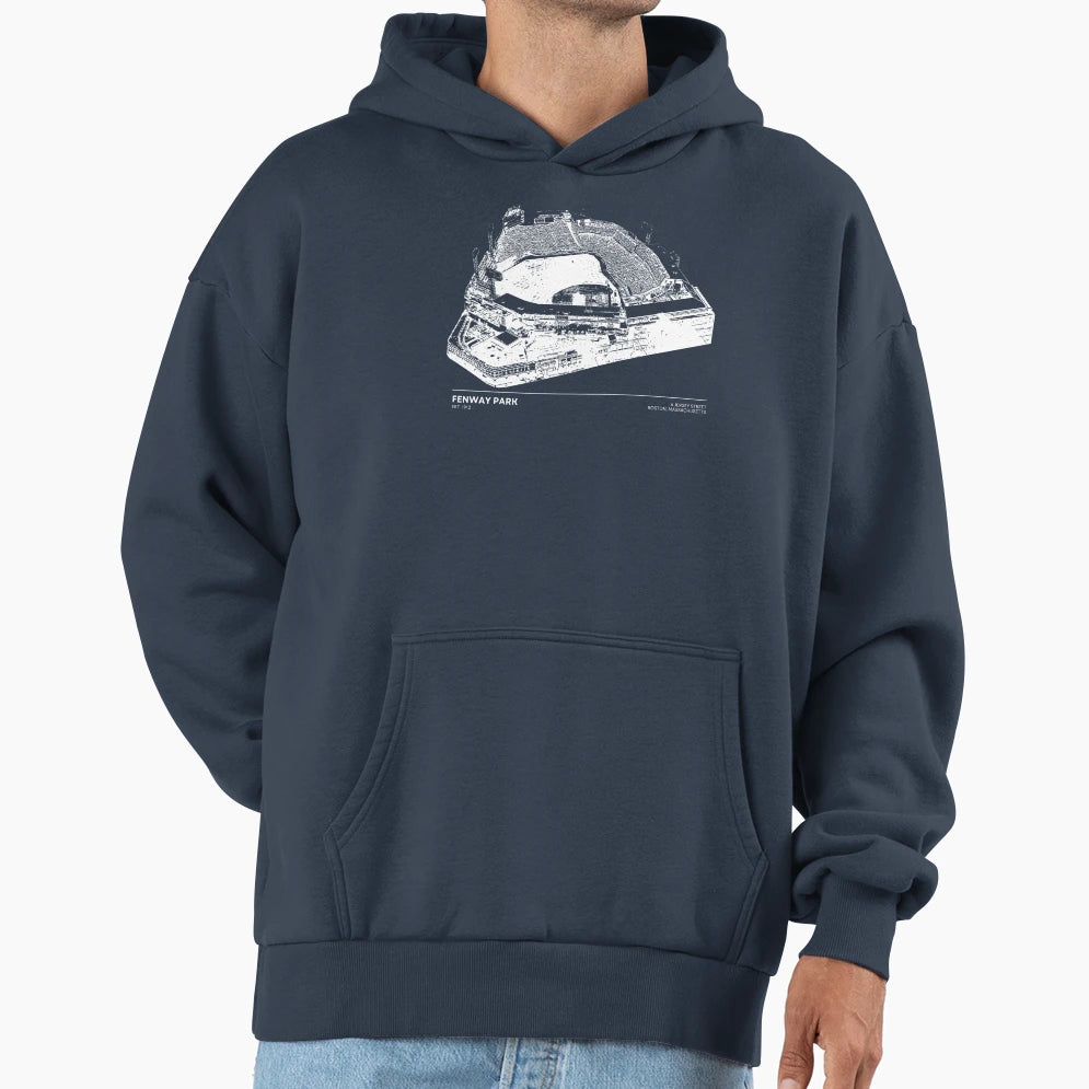 Fenway Park Hoodie - Streetwear Style Men Women - T-Shirt, Sweatshirt, Hoodie