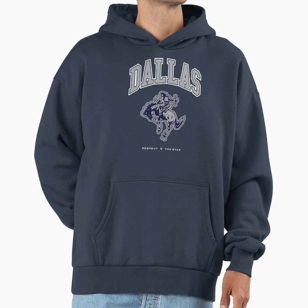 Dem Cowboys White Hoodie - Graphic Print Men Women - T-Shirt, Sweatshirt, Hoodie