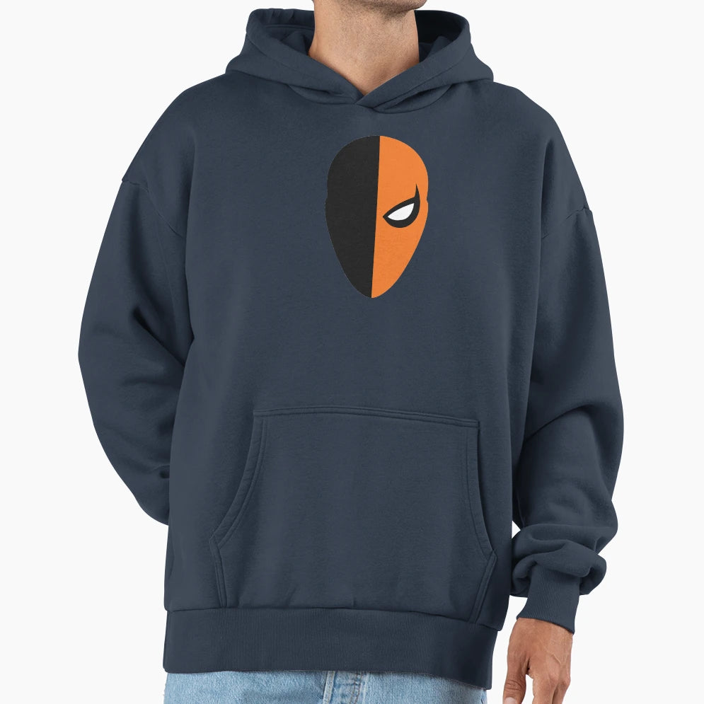 Deathstroke Mask Hoodie - Graphic Print Men Women - T-Shirt, Sweatshirt, Hoodie