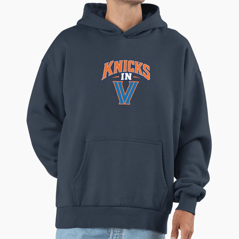 Knicks V Hoodie - Aesthetic Graphic Unisex - T-Shirt, Sweatshirt, Hoodie
