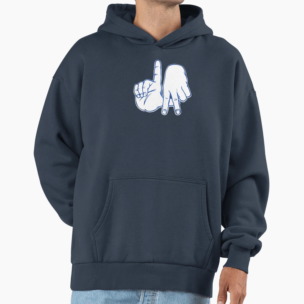 Los Angeles Hand Sign Hoodie - Aesthetic Graphic Unisex - T-Shirt, Sweatshirt, Hoodie