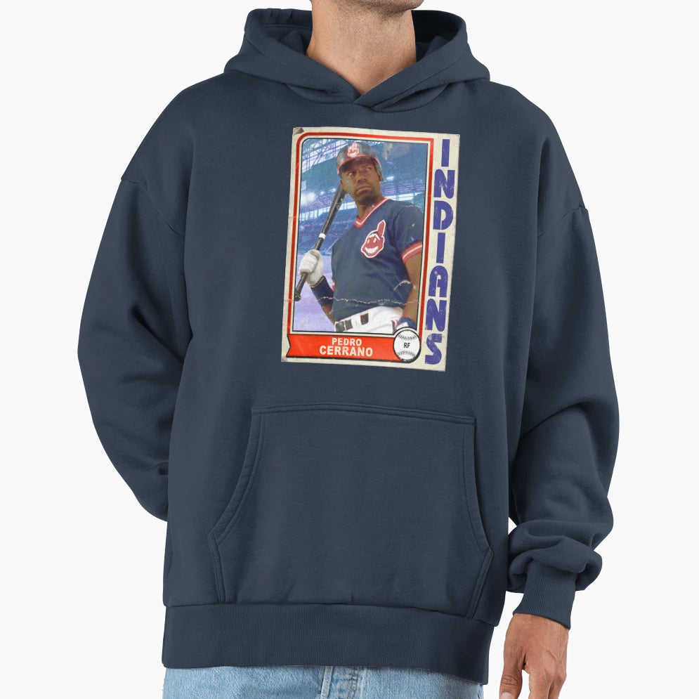 Pedro Cerrano Trading Card Hoodie - Casual Everyday Wear Unisex - T-Shirt, Sweatshirt, Hoodie