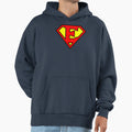 Letter E Super Letter Vol 1 Hoodie - Minimalist Print Unisex - T-Shirt, Sweatshirt, Hoodie