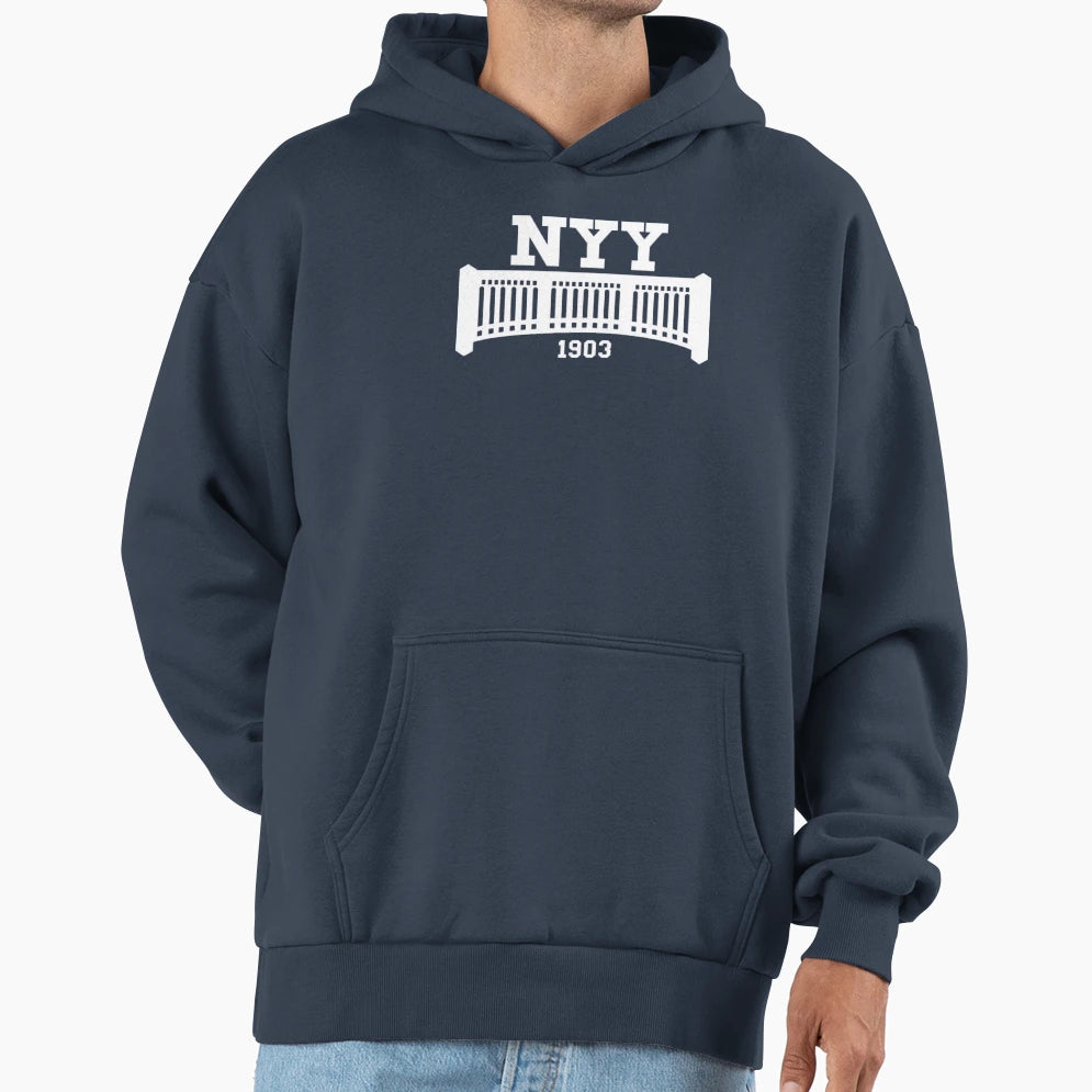 New York Baseball Since 1903 Hoodie - Casual Everyday Wear Men Women - T-Shirt, Sweatshirt, Hoodie