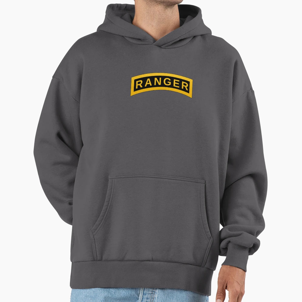 Ranger Tab United States Army Hoodie - Minimalist Print Unisex - T-Shirt, Sweatshirt, Hoodie