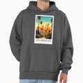 Minimalistic Los Angeles California Hoodie - Graphic Print Men Women - T-Shirt, Sweatshirt, Hoodie