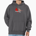 Northern Cardinal Hoodie - Custom Art Print Men Women - T-Shirt, Sweatshirt, Hoodie