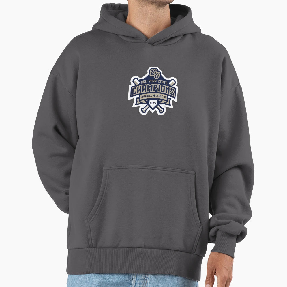 West Genesee Wildcats Baseball New Hoodie - Novelty Apparel for Adults - T-Shirt, Sweatshirt, Hoodie