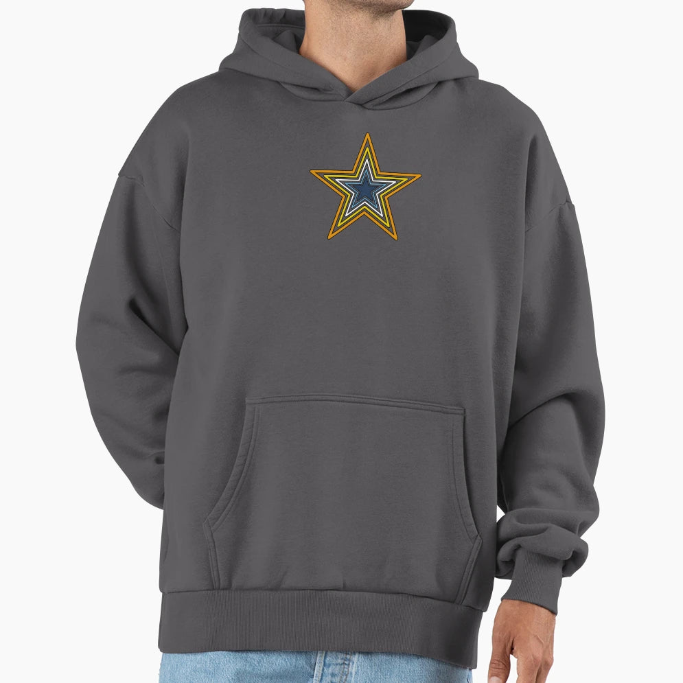 Aro Ace Pride Stars Hoodie - Casual Everyday Wear Men Women - T-Shirt, Sweatshirt, Hoodie