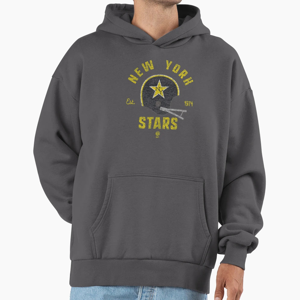 Defunct Series New York Stars Hoodie - Custom Art Print Unisex - T-Shirt, Sweatshirt, Hoodie