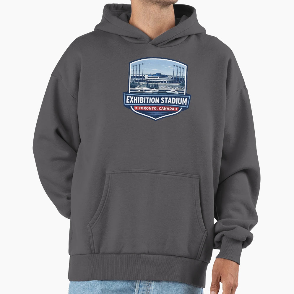 Lakeside Legacy Exhibition Stadium Hoodie - Aesthetic Graphic for Adults - T-Shirt, Sweatshirt, Hoodie
