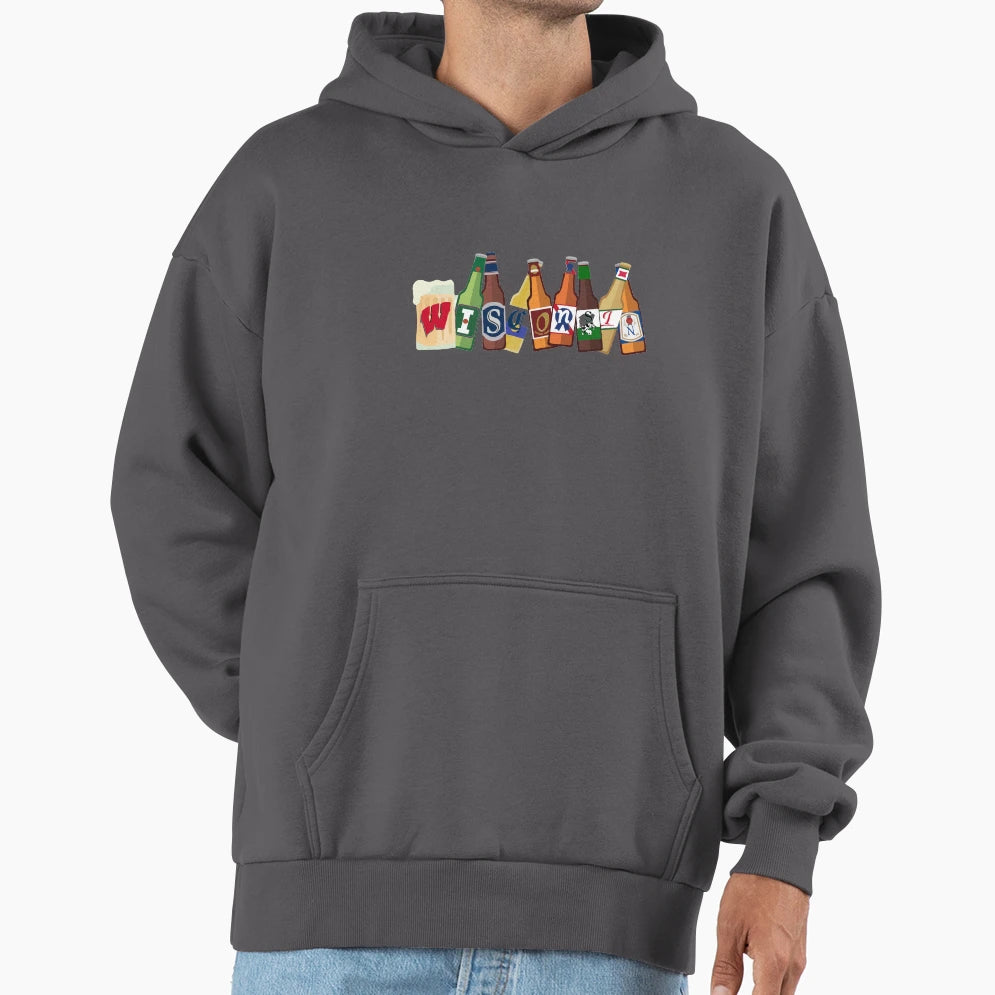 Wisconsin Hoodie - Novelty Apparel Unisex - T-Shirt, Sweatshirt, Hoodie