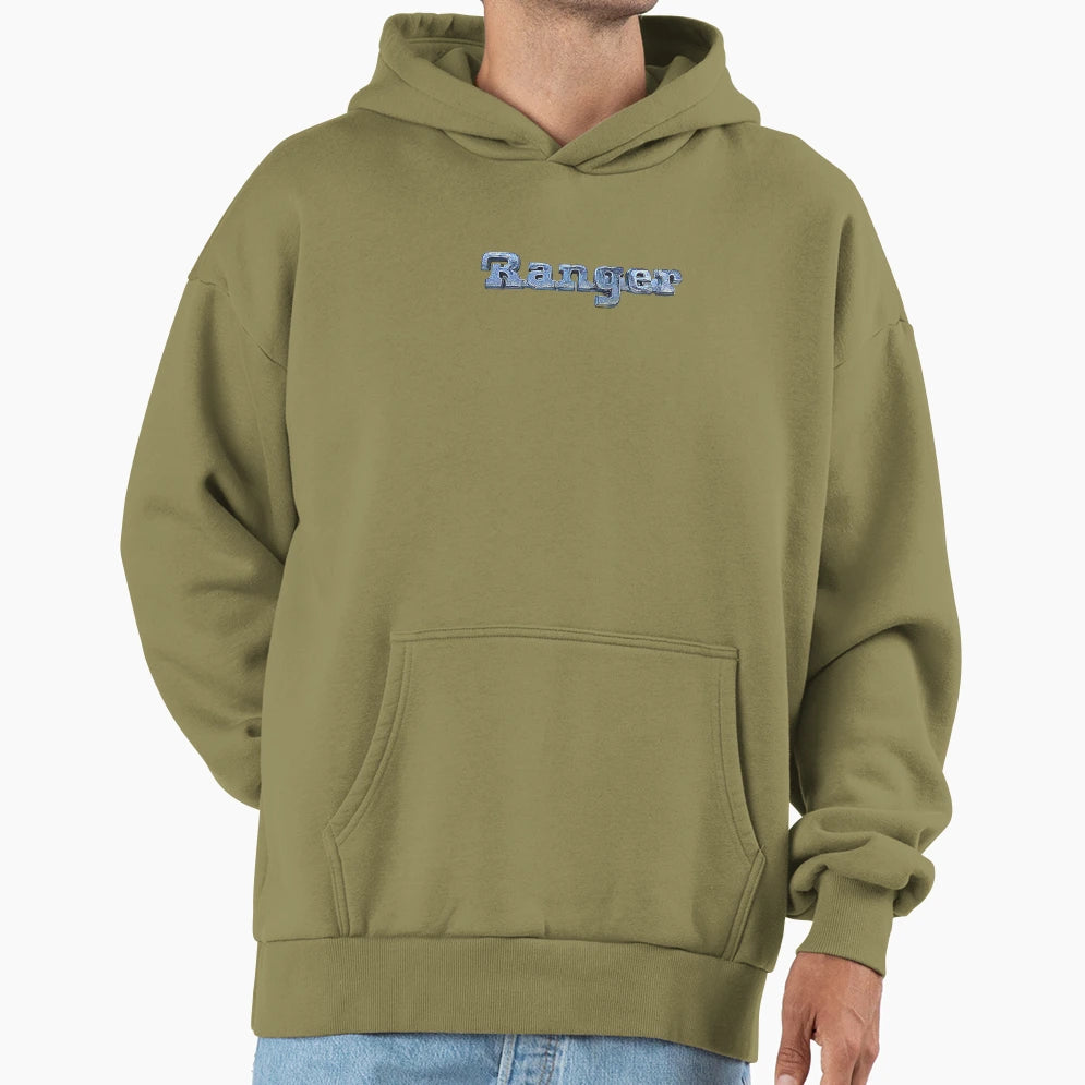 Ranger Emblem Hoodie - Minimalist Print Men Women - T-Shirt, Sweatshirt, Hoodie