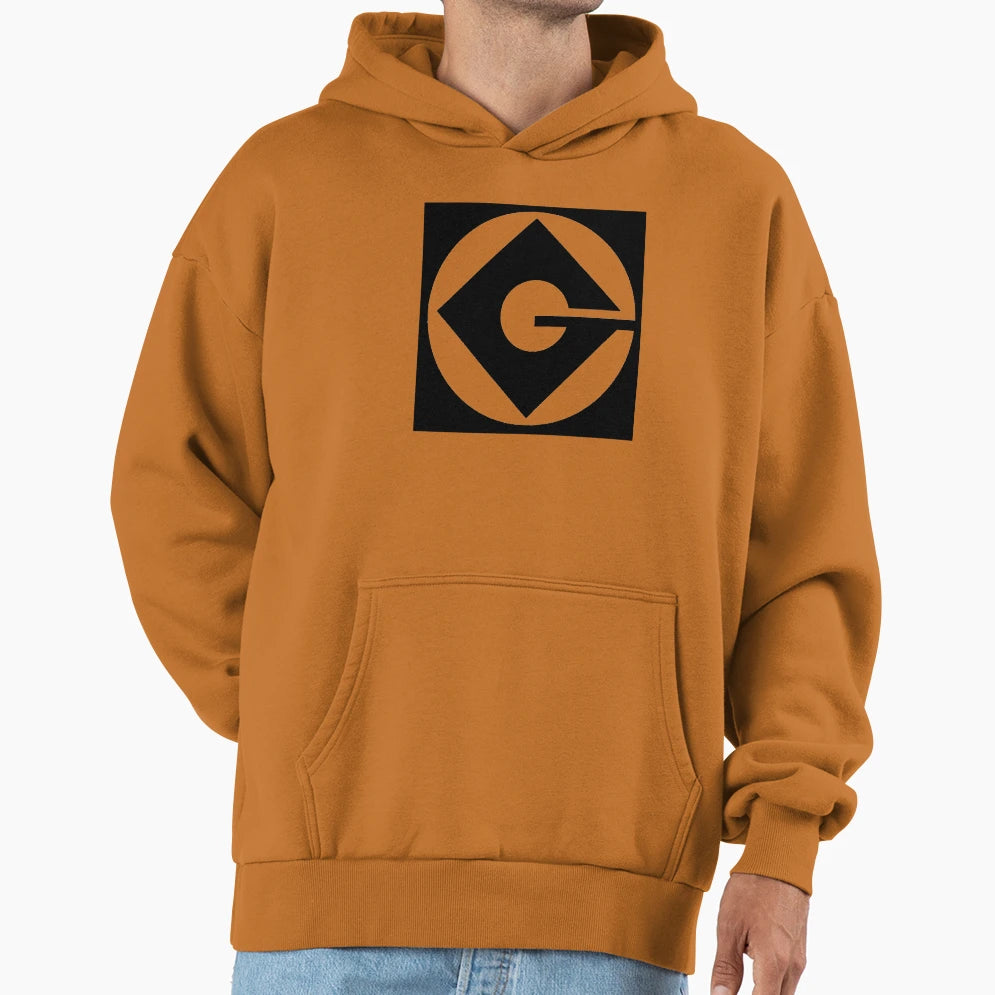 Gru G Symbol Hoodie - Graphic Print Men Women - T-Shirt, Sweatshirt, Hoodie