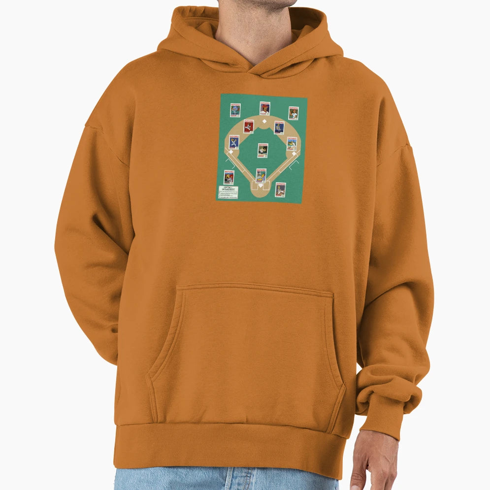 Isotopes Softball Starting 9 Card Collection Hoodie - Unique Graphic Unisex - T-Shirt, Sweatshirt, Hoodie