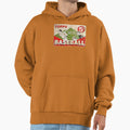 Baseball Gum Cards Sign Worn Hoodie - Aesthetic Graphic for Adults - T-Shirt, Sweatshirt, Hoodie