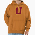 U Maroon Hoodie - Casual Everyday Wear Men Women - T-Shirt, Sweatshirt, Hoodie