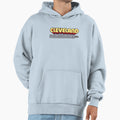 Cleveland Ohio Stripes Hoodie - Minimalist Print for Adults - T-Shirt, Sweatshirt, Hoodie