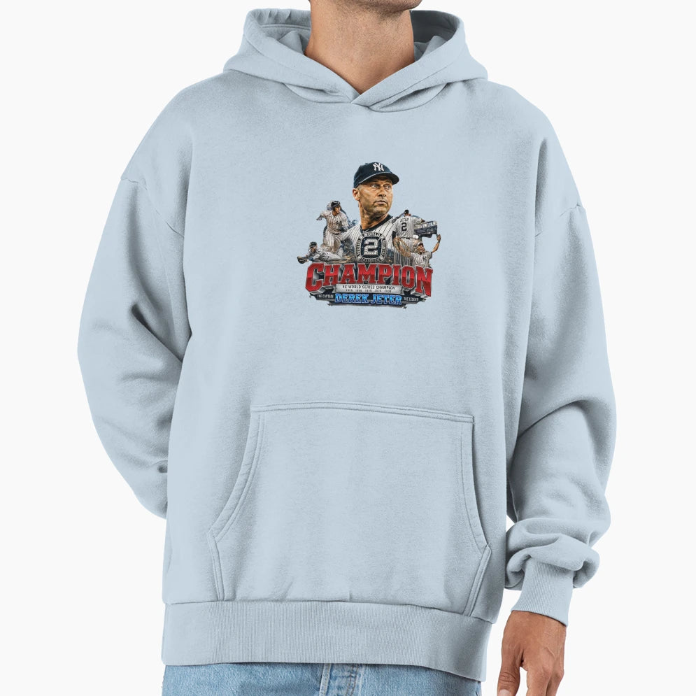 Derek Jeter Championship Legacy Captain Hoodie - Unique Graphic Men Women - T-Shirt, Sweatshirt, Hoodie