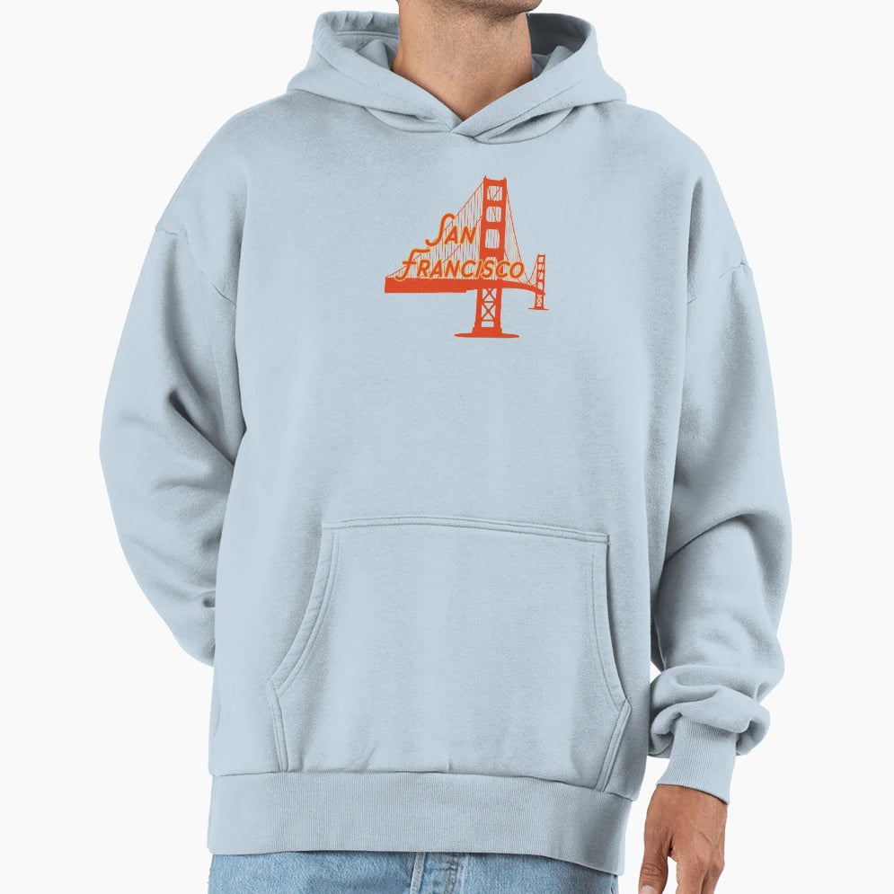 San Francisco Hoodie - Trendy Graphic Unisex - T-Shirt, Sweatshirt, Hoodie