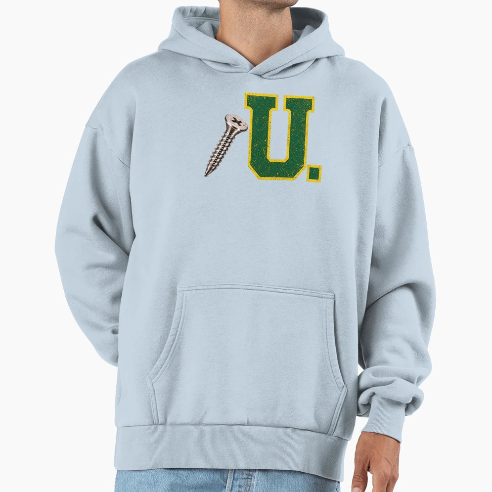 Screw U Collection Electric Green Yellow Hoodie - Custom Art Print Unisex - T-Shirt, Sweatshirt, Hoodie