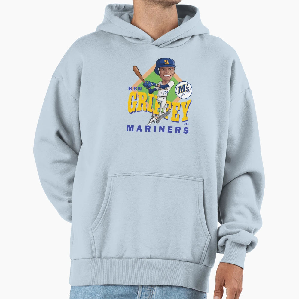 Ken Griffey Jr Hoodie - Graphic Print Men Women - T-Shirt, Sweatshirt, Hoodie